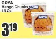 Food Universe Goya mango chunks offer