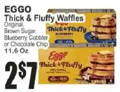 Food Universe Eggo thick & fluffy waffles offer
