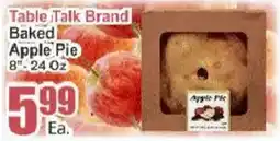 Food Universe Table Talk Brand Baked Apple Pie offer