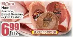 Food Universe El Toro Ham offer