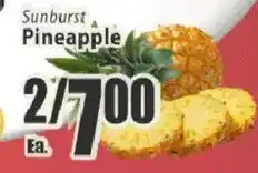 Food Universe Sunburst pineapple offer