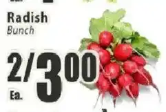 Food Universe Radish Bunch offer