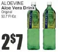 Food Universe AloeVine Aloe Vera Drink Original offer