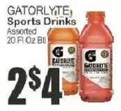 Food Universe Gatorlyte sports drinks offer