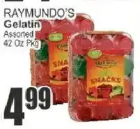 Food Universe Raymundo's Gelatin offer