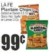 Food Universe La fe plantain chips offer