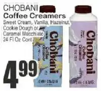 Food Universe Chobani Coffee Creamers offer