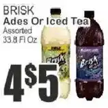 Food Universe Brisk Ades Or Iced Tea offer