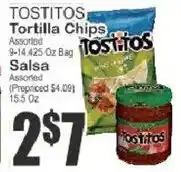 Food Universe Tostitos tortilla chips offer