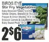 Food Universe Birds Eye stir fry vegetables offer