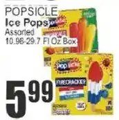 Food Universe Popsicle ice pops assorted offer