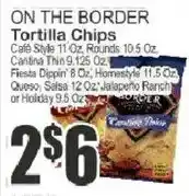 Food Universe On the Border Tortilla Chips offer