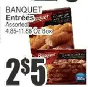 Food Universe Banquet entrées offer