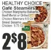 Food Universe Healthy Choice Café Steamers offer