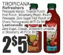 Food Universe Tropicana refreshers offer