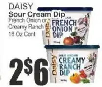 Food Universe Daisy Sour Cream Dip offer
