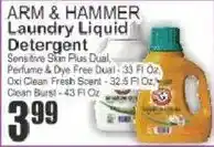 Food Universe Arm & Hammer laundry liquid detergent offer