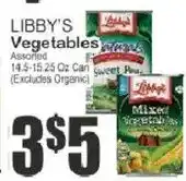 Food Universe Libby's vegetables offer