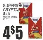 Food Universe Superior crystal salt offer