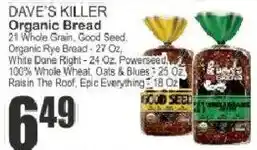 Dave's Killer Organic Bread