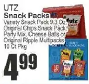 Food Universe Utz snack packs offer