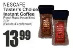 Food Universe Nescafe Taster's Choice Instant Coffee offer