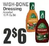 Food Universe Wish-Bone Dressing offer