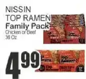 Food Universe Nissin top ramen family pack offer