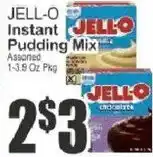 Food Universe Jell-o instant pudding mix offer