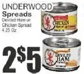 Food Universe Underwood deviled ham or chicken spread offer