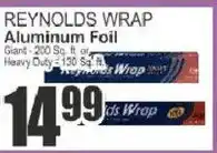 Food Universe Reynolds Wrap aluminum foil offer