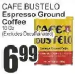 Food Universe Cafe Bustelo espresso ground coffee offer