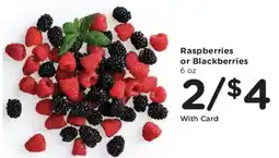 Ralphs Raspberries or Blackberries offer