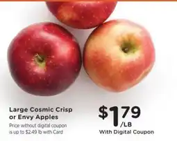 Ralphs Large Cosmic Crisp or Envy Apples offer