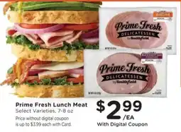 Ralphs Prime Fresh Delicatessen Lunch Meat offer