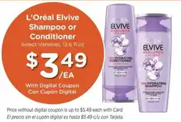Ralphs L'Oréal Elvive Shampoo or Conditioner offer
