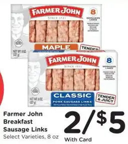 Ralphs Farmer John Breakfast Sausage Links offer