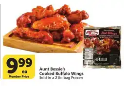 Albertsons Aunt Bessie's Cooked Buffalo Wings offer