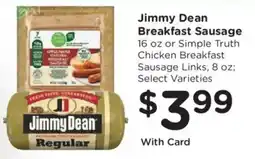 Ralphs Jimmy Dean Breakfast Sausage offer