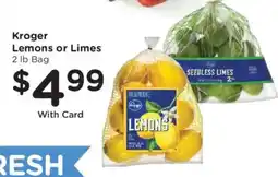 Ralphs Kroger lemons or limes offer