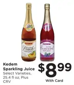 Ralphs Kedem Sparkling Juice offer