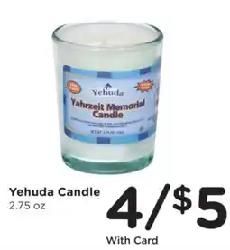 Ralphs Yehuda Candle offer