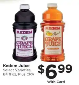 Ralphs Kedem juice offer