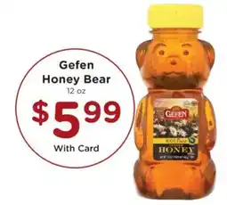 Ralphs Gefen honey bear offer