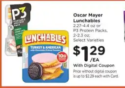 Ralphs Oscar Mayer Lunchables offer