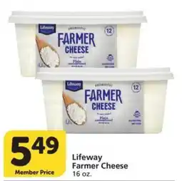 Albertsons Lifeway Farmer Cheese offer