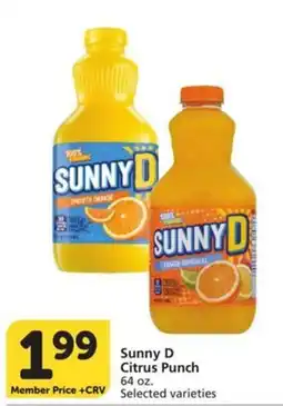 Albertsons Sunny D Citrus Punch offer