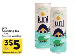 Albertsons juni sparkling tea offer