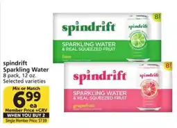 Albertsons Spindrift Sparkling Water offer