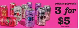 Albertsons Culture Pop Soda offer